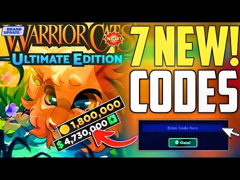 Finally⚠️UPDATE! CODES⚠️WARRIOR CATS ULTIMATE EDITION CODES 2026 - WARRIOR CATS ROBLOX CODE