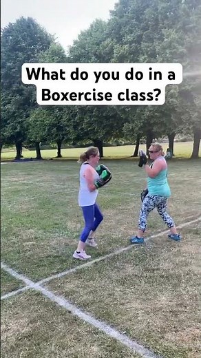 What do you do in a Boxercise class? #fitnessclasses #workout #Boxercise #boxerciseclass