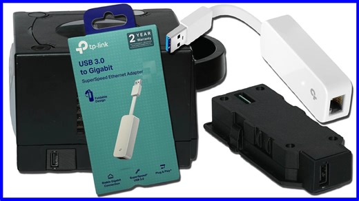 USB Dolphin-Compatible Ethernet Adapter - RetroRGB