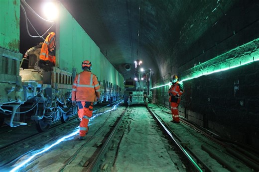 Sous le centre-ville d’Angoulême, un chantier ferroviaire hors norme