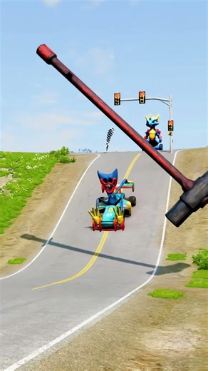 Fiona Shrek vs Every Weird Car Test #beamng #funnymoments#shortvideo #shortvideo