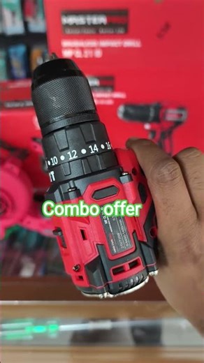 master pro cordless combo #youtubeshorts #tools #powertools