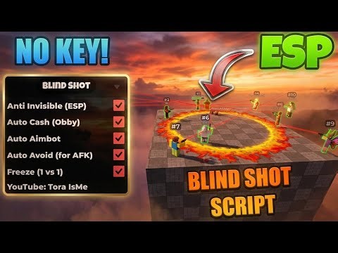 😱 Blind Shot Roblox Script OVERPOWERED – God Mode + Trophy Farm Instant (Free No Key!)