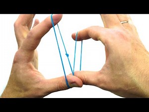 Easy Magic Trick for Kids! rubber band trick