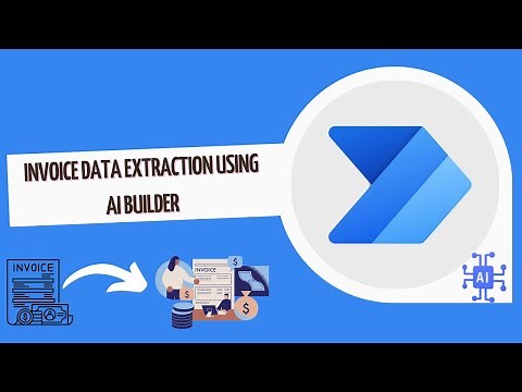 Invoice Extraction using Power Automate and storing in Excel | Invoice Processing | AI Builder