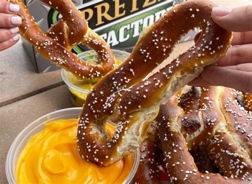 8 Restaurant Chains That Serve the Best Soft Pretzels