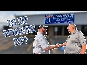 Buying a 102 x 24 Interstate Cargo Trailer at TrailersPlus Beaumont,TX | Honest Cost & Haul Test