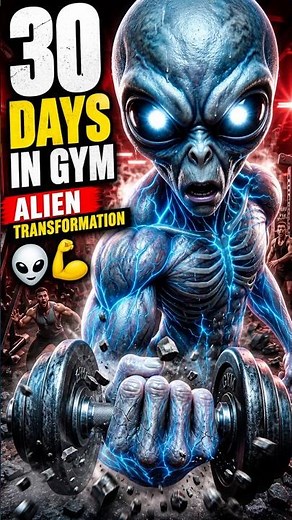 Alien Tried Human Gym Workouts for 30 Days… This Happened