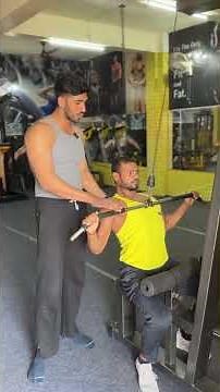 Lat pull down back exercise correct form #gym #workout #bodybuilding #fitness #athlete #motivation