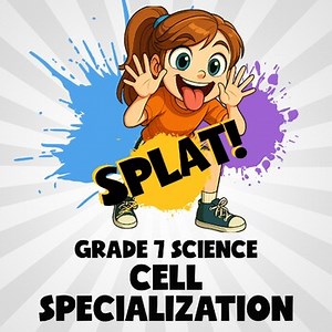 Cell Specialization SPLAT! Science Game - No Prep Grade 7 Review