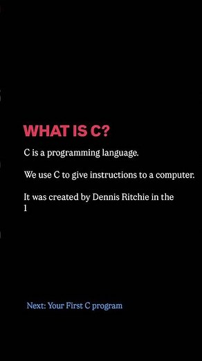 Learn C programming | What is C?