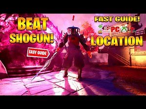 How To Beat & Defeat Shogun X Boss Location in Fortnite! (SUPER EASY)