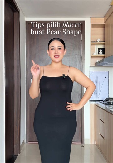Tips Memilih Panjang Blazer untuk Bentuk Tubuh Pear Shape
