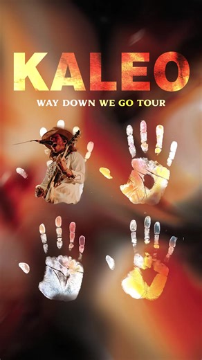The Way Down We Go Tour - Most Cities ON SALE NOW #KALEO #waydownwego #tour #ontour #livemusic
