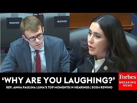 Anna Paulina Luna's Top Moments From House Oversight Committee Hearings | 2024 Rewind