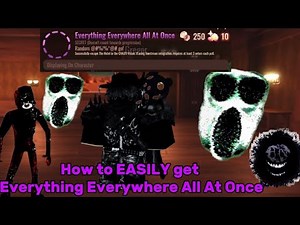 How To EASILY get Everything Everywhere All At Once Badge in DOORS
