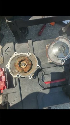 2010 Buick enclave water pump and thermostat replacement