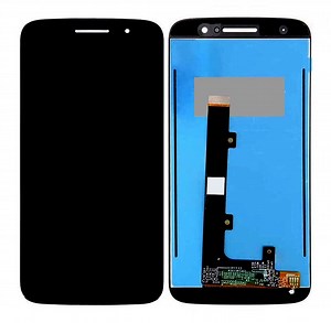 LCD with Touch Screen for Moto M - Grey (display glass combo folder)