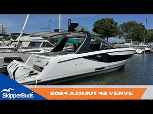 2024 Azimut 42 Verve Boat Tour SkipperBud's