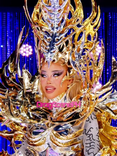 M1ss Jade So Baybayin runway look — Best Mother-Tuckin' Drag