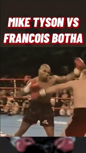 MIKE TYSON vs FRANCOIS BOTHA | Intense Clash & KO Finish | Full Fight Highlights