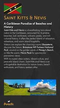 Saint Kitts & Nevis: Two Islands, One Paradise