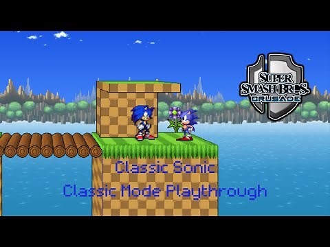 Super Smash Bros. Crusade - Classic Sonic Classic Mode Playthrough