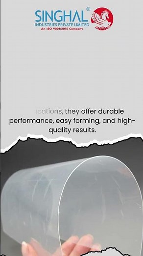 Strong and Lightweight Plastic Sheets for Efficient Vacuum Forming