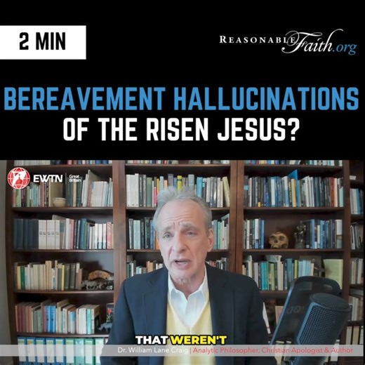 4.2K views · 79 reactions | Bereavement Hallucinations of the Risen Jesus? #Apologetics #Resurrection | Reasonable Faith | Facebook