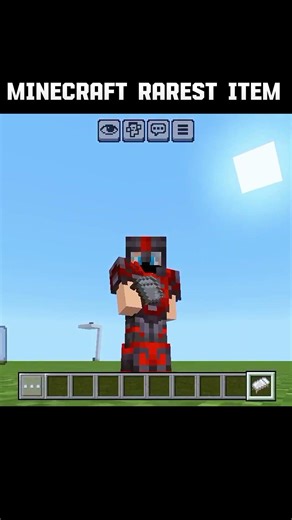 MINECRAFT RAREST ITEM 😁#minecraft #shots #trends #plsgoviral #audio