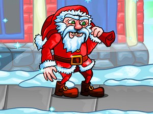 Play Santa Run | Free Online  Games. KidzSearch.com