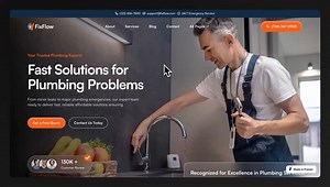 Fixflow - Plumber Service Website