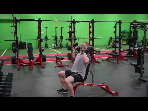 Exercise Demo: Seated Dumbbell Shoulder Press