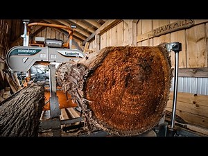 Norwood sawmill in action! - HD36 Portable sawmill