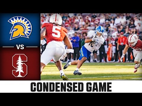 San Jose vs Stanford Condensed Game | 2025 ACC Football