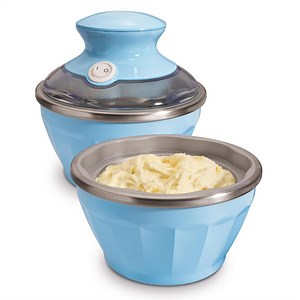 Half-Pint Soft Serve Ice Cream Maker - Blue - 68550E | HamiltonBeach.com