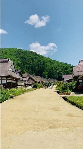 #大内宿 #福島 #癒し 梅雨の旅