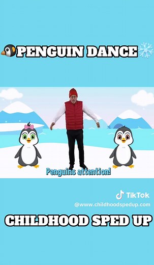 Fun Penguin Dance by Jack Hartman - Childhood Music Video