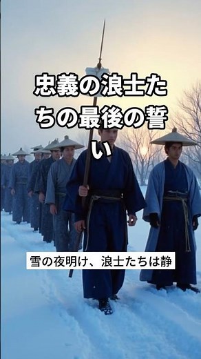 POV: The 47 Ronin's Last Vow: The Silent, Triumphant March to Sengaku-ji at Dawn #47Ronin #Samurai