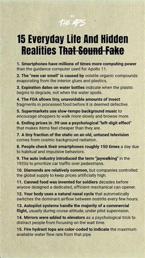 Hidden Everyday Realities You Never Noticed #LifeHacks #Psychology #Facts