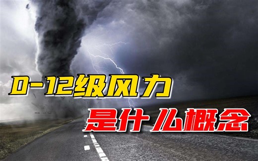 0到12级风力是什么概念，12级台风到底有多可怕？