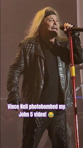 Just kidding. It's all good! Loved the show! Motley Crue, 7.31.26, Holmdel, NJ