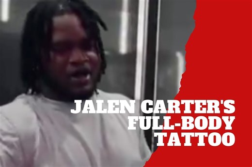He wants more! Eagles superstar Jalen Carter shocks fans with massive full-body tattoo reveal