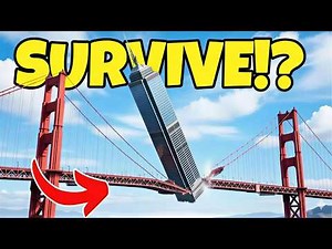 Massive Skyscraper COLLAPSE Destroys Golden Gate BRIDGE! | Teardown
