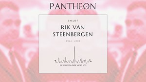 Rik Van Steenbergen Biography | Pantheon