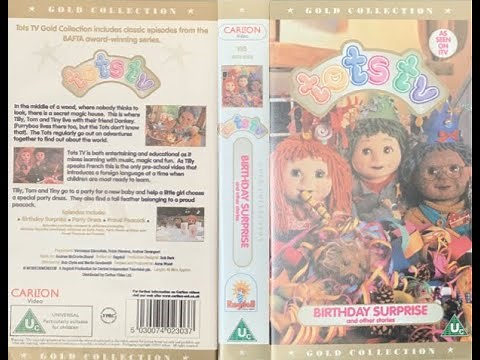Tots TV: Birthday Surprise and other stories (1999 UK VHS)
