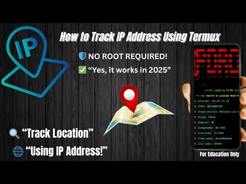 How to Track IP Address Using Termux or Website 🌐 | Ethical Hacking for Beginners