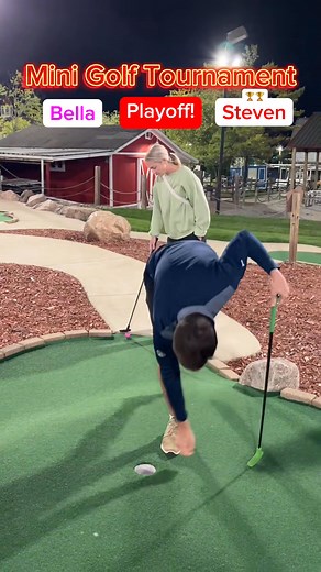 Mini Golf Tournament #7 PLAYOFF #golf #minigolf #minigolfing #puttputt #fun #minigolfer #crazygolfing #golfing #crazygolfcourse #minigolfers #crazygolfers #minigolfmarketing #golfer #family #crazygolfer #miniaturegolfcourse | One Golf