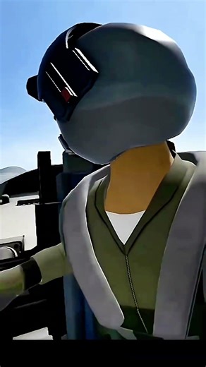VTOL VR VLOGGER PILOT performing Titanic maneuver in simulation.