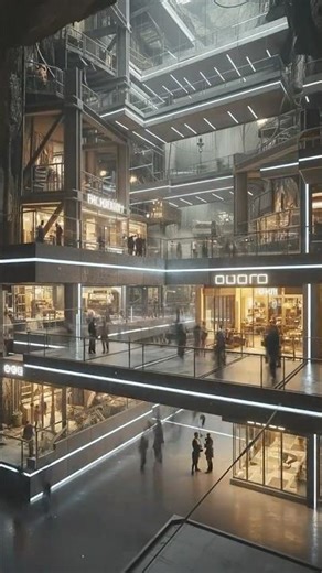 This Abandoned Underground City Became a Futuristic Mall 🤯- From ruins to a surreal transformation